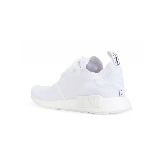 Adidas NMD_R1 Primeknit "Triple White" sneakers Adidas NMD_R1 Primeknit "Triple White" sneakers