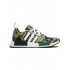 Adidas x BAPE NMD_R1 "Green Camo" sneakers