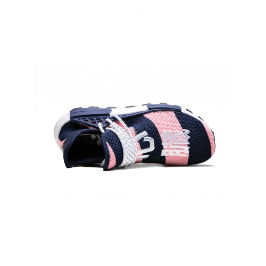 Adidas x Pharrell Williams NMD Hu "BBC - Heart And Mind - Pink/Blue" sneakers
