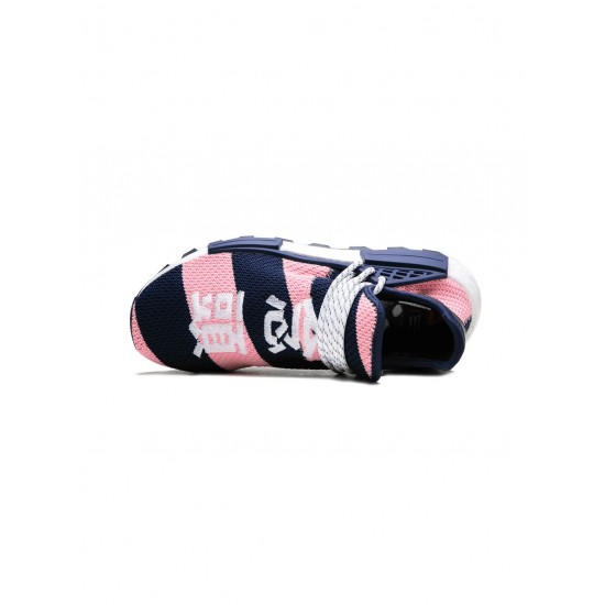 Adidas x Pharrell Williams NMD Hu "BBC - Heart And Mind - Pink/Blue" sneakers