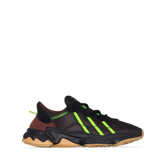 Adidas X Pusha T Black Ozweego Sneakers