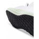 Adidas white Alphaedge 4D reflective sneakers