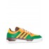 Adidas X Human Made green Rivalry leather sneakers