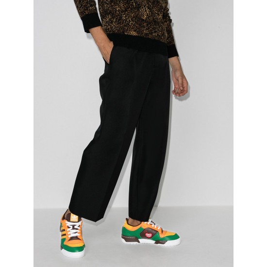 Adidas X Human Made green Rivalry leather sneakers Adidas X Human Made green Rivalry leather sneakers