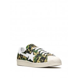 Adidas x BAPE Superstar ABC Camo Sneakers