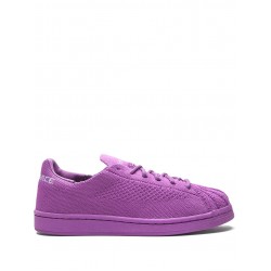 Adidas x Pharrell x Superstar Primeknit "Purple" sneakers