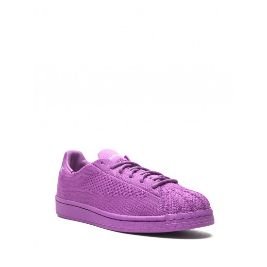 Adidas x Pharrell x Superstar Primeknit "Purple" sneakers