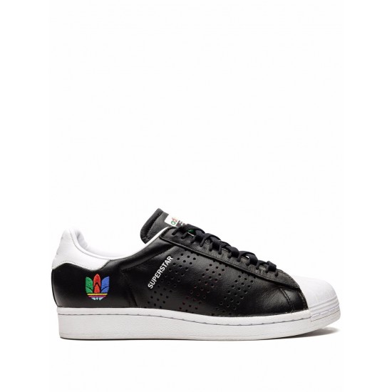 Adidas Superstar low-top leather sneakers