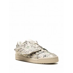 Adidas x Jeremy Scott Forum Low Wings 1.0 "Money" sneakers