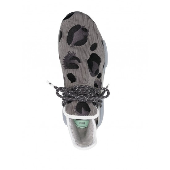 Adidas x Pharrell NMD Hu animal print sneakers