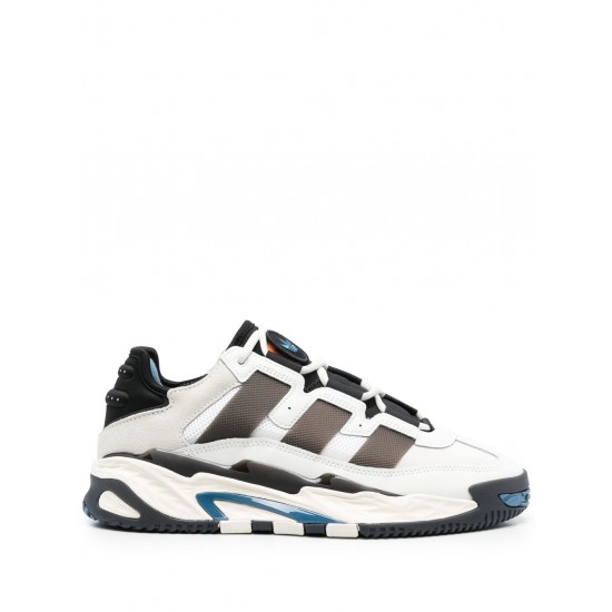 Adidas paneled-design low-top sneakers