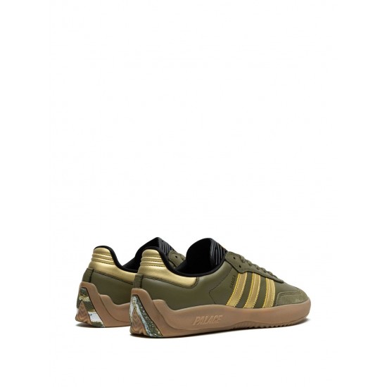 Adidas x Palace Puig Samba "Olive Gold" sneakers