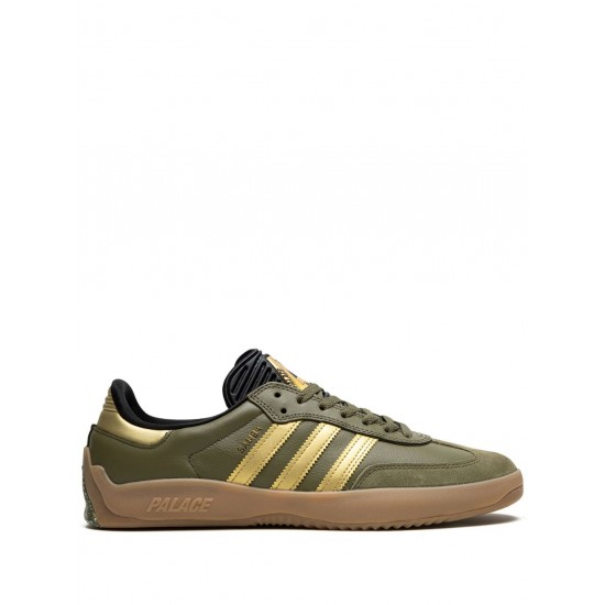 Adidas x Palace Puig Samba "Olive Gold" sneakers