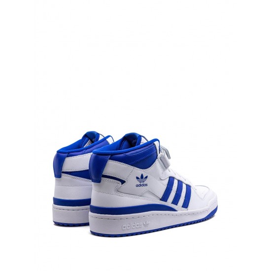 Adidas Forum Mid White/Royal sneakers Adidas Forum Mid White/Royal sneakers