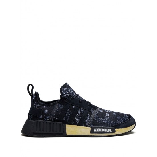 Adidas x Neighborhood NMD_R1 "Paisley Night Navy" sneakers