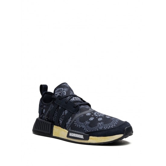 Adidas x Neighborhood NMD_R1 "Paisley Night Navy" sneakers
