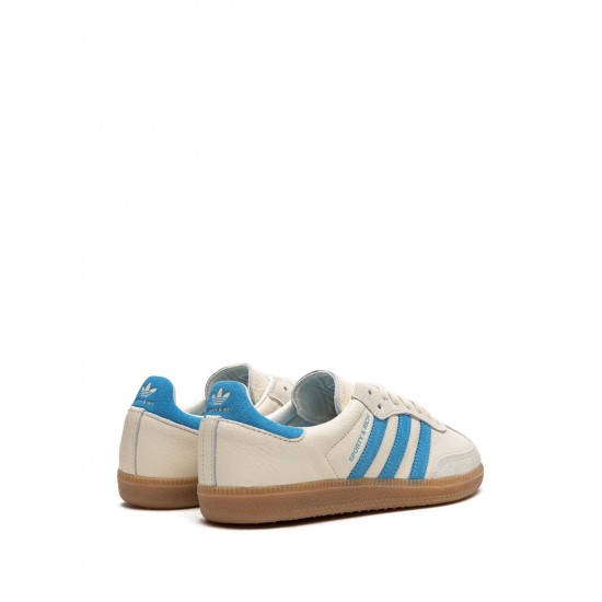 Adidas x Sporty and Rich Samba "Cream Blue" sneakers