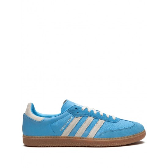 Adidas x Sporty & Rich Samba Blue/Grey sneakers
