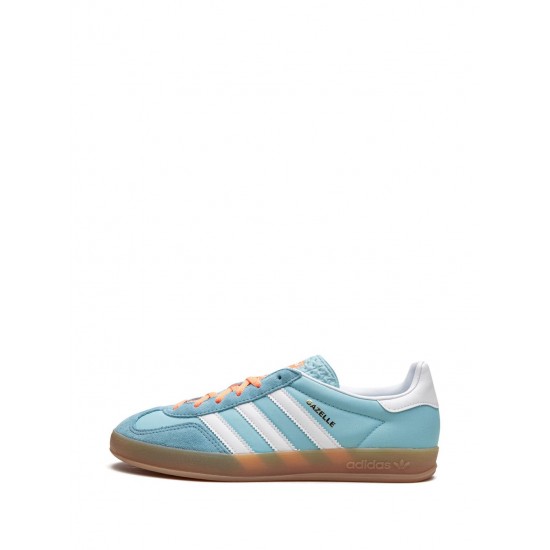 Adidas Gazelle Indoor Preloved Blue White Gum Sneakers Adidas Gazelle Indoor Preloved Blue White Gum Sneakers