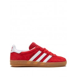 Adidas Gazelle Indoor Scarlet Cloud White Sandals Adidas Gazelle Indoor Scarlet Cloud White Sandals
