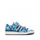Adidas Forum '84 Low Bape 30th Anniversary Blue Camo Sneakers