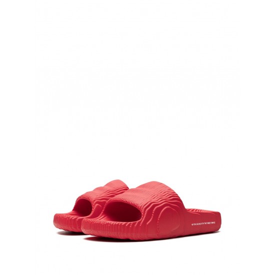 Adidas Adilette 22 Scarlet Slippers