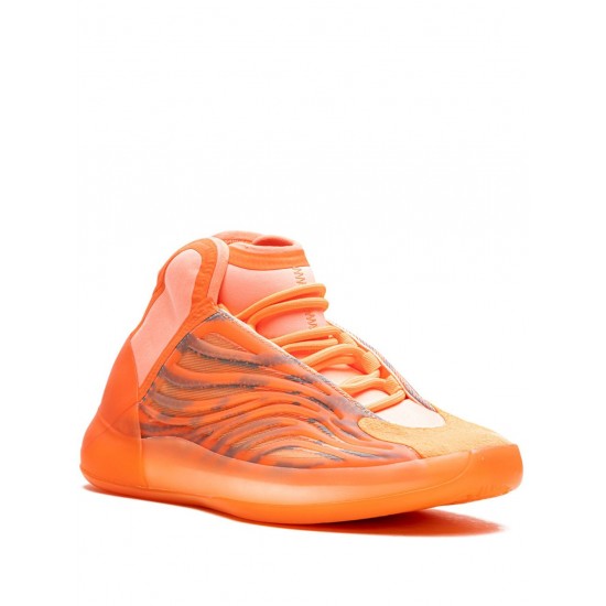 Adidas Yeezy Quantum Hi-Res Orange Sneakers