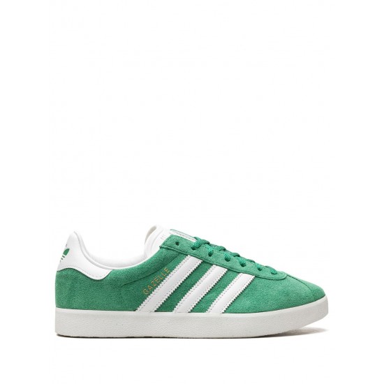 Adidas Gazelle 85 Green/White/Gold Metallic Sneakers