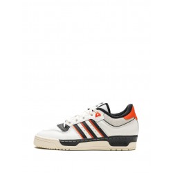 Adidas striped logo lace-up sneakers