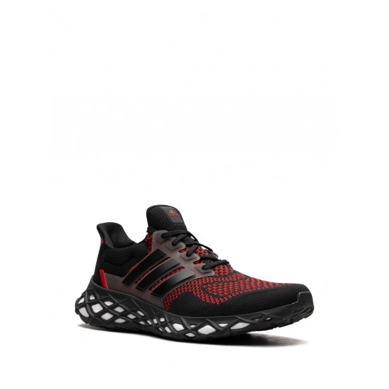 Adidas Ultra Boost Web DNA Core Black/Vivid Red Sneakers