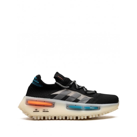 Adidas NMD S1 "adidas NMD S1 Core Black Blue Orange" sneakers Adidas NMD S1 "adidas NMD S1 Core Black Blue Orange" sneakers