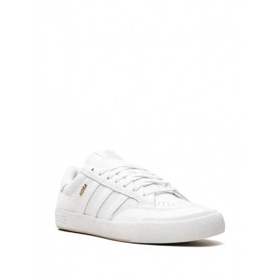 Adidas x Nora Vasconcellos Nora White/Metallic Gold sneakers