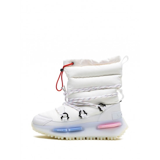 Adidas x Moncler NMD_S1 Mid "Core White" boots
