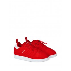 Adidas x Moncler Campus Solar Red sneakers