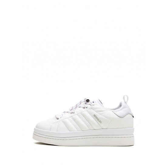 Adidas x Moncler Campus "Core White" sneakers