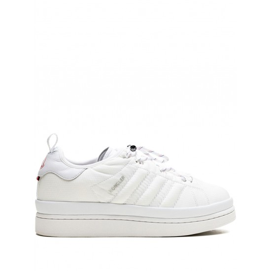 Adidas x Moncler Campus "Core White" sneakers