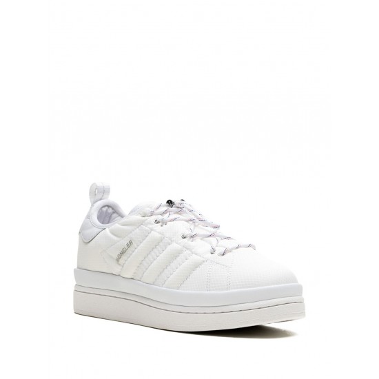 Adidas x Moncler Campus "Core White" sneakers