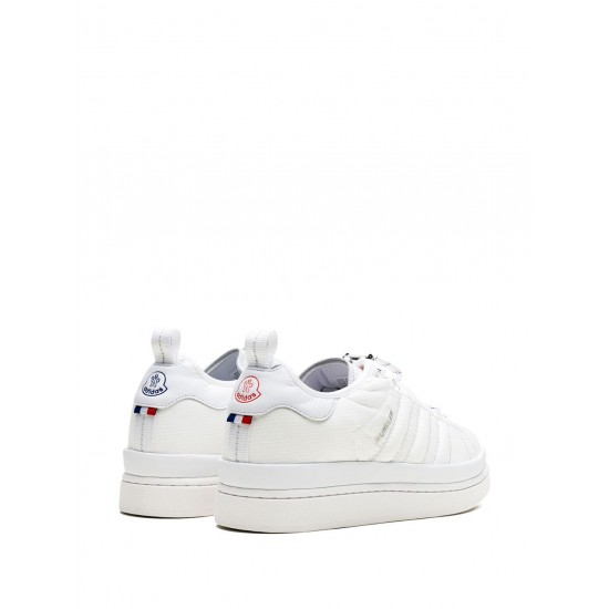 Adidas x Moncler Campus "Core White" sneakers