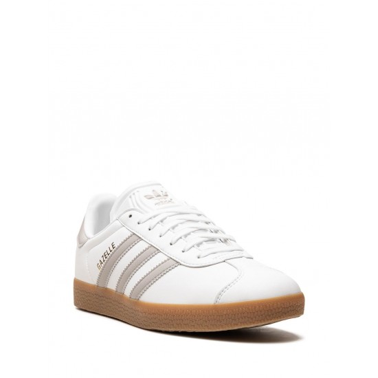 Adidas Gazelle White/Grey/Gum sneakers
