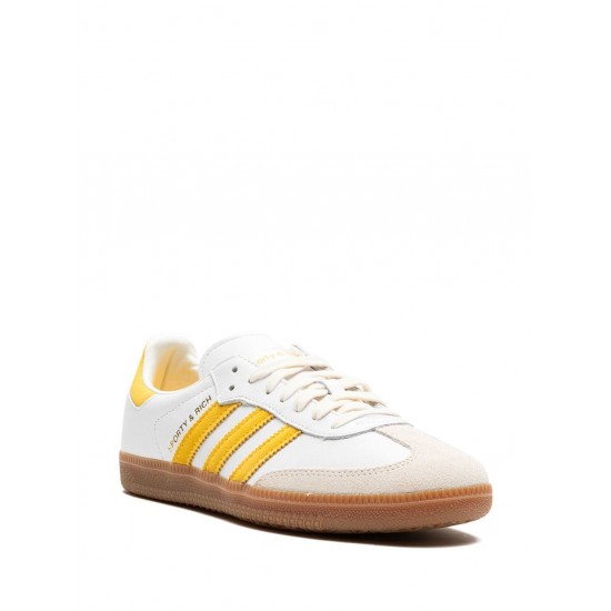Adidas Samba OG SPORTY & RICH - White Bold Gold Sneakers Adidas Samba OG SPORTY & RICH - White Bold Gold Sneakers