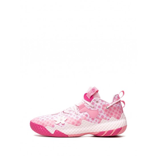 Adidas Harden Vol. 6 Pink Monogram Sneakers Adidas Harden Vol. 6 Pink Monogram Sneakers