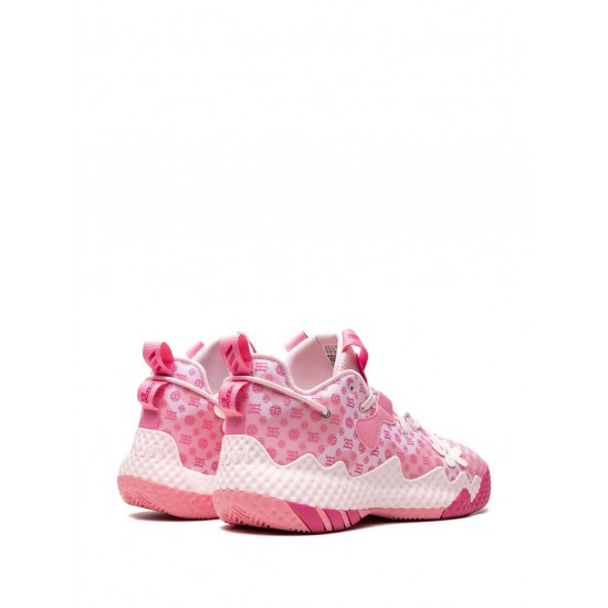 Adidas Harden Vol. 6 Pink Monogram Sneakers Adidas Harden Vol. 6 Pink Monogram Sneakers