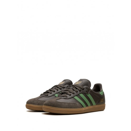 Adidas 5 Green and Brown sneakers