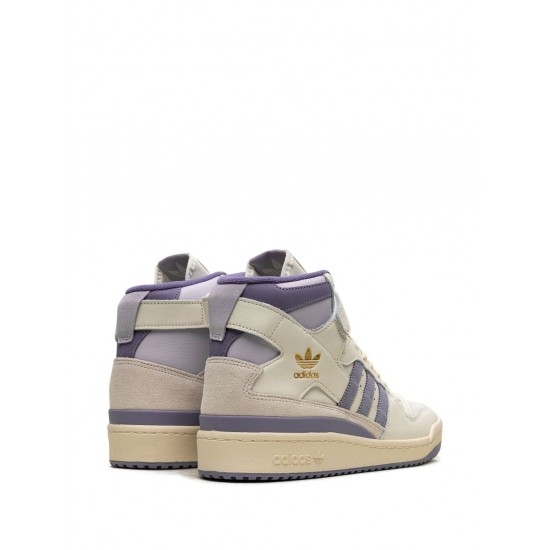 Adidas Forum 84 High Off White/Silver Violet Sneakers