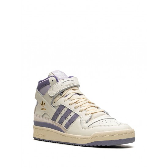 Adidas Forum 84 High Off White/Silver Violet Sneakers