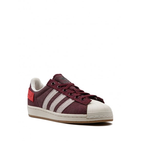Adidas x Parley Superstar Shadow Red sneakers