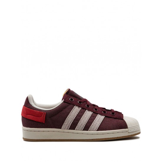 Adidas x Parley Superstar Shadow Red sneakers