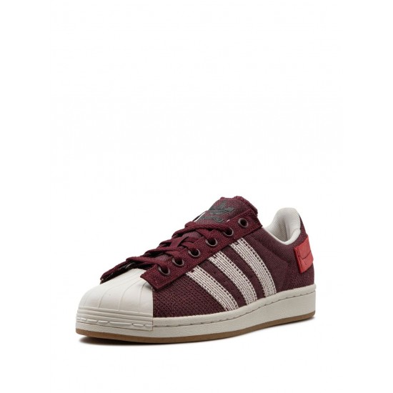 Adidas x Parley Superstar Shadow Red sneakers