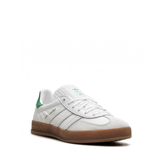 Adidas Gazelle Indoor Kith- White / Green Sneakers
