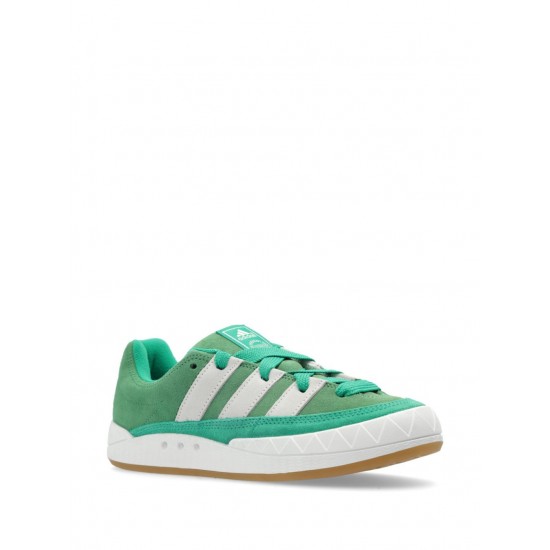 Adidas Adimatic leather lace-up sneakers